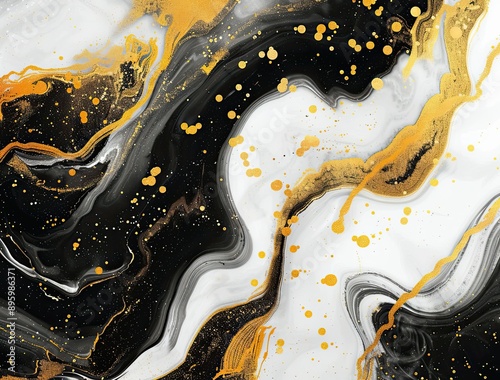 Abstract wave lines backgro...