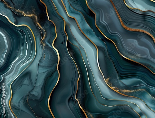 Green marble stone texture ...