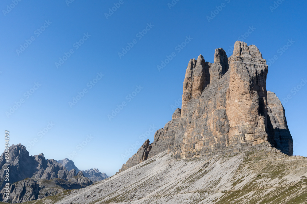 Tre Cime di Lavaredo, Dolomite Mountains, Italian Alps, Italy
