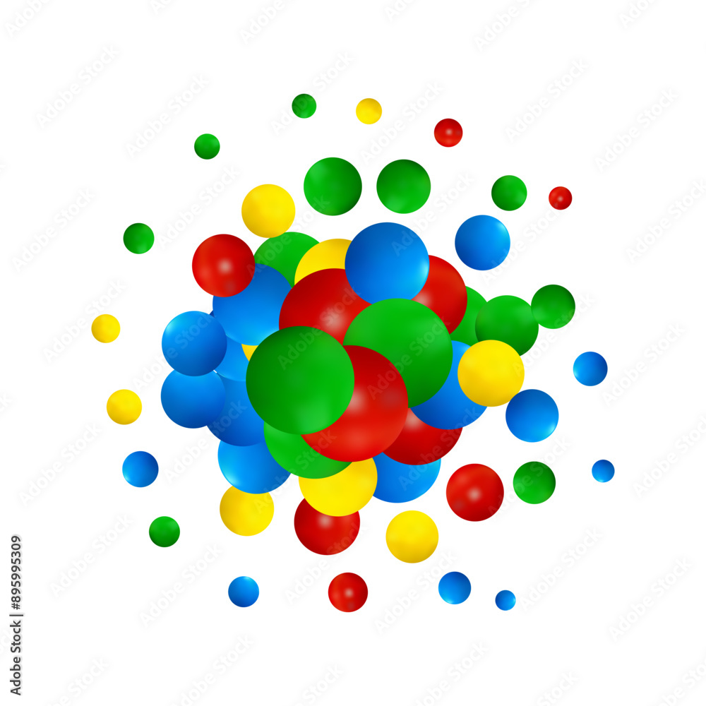 Balloons, seamless pattern bubbles beautiful holiday texture, background. 3d render. Eps 10 Balloons, seamless pattern bubbles beautiful holiday texture, background. 3d render. Eps 10