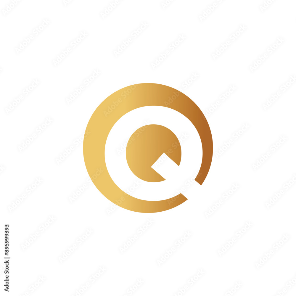 Letter Q logo design vector with universal form and creative idea icon Letter Q logo design vector with universal form and creative idea icon