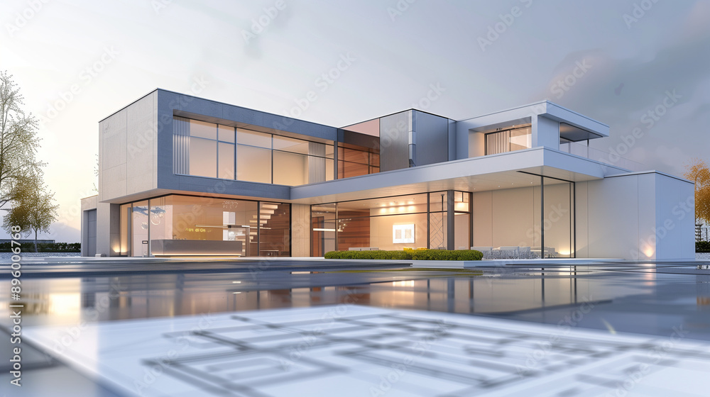 Contemporary Architectural Design of a Spacious Modern House Contemporary Architectural Design of a Spacious Modern House