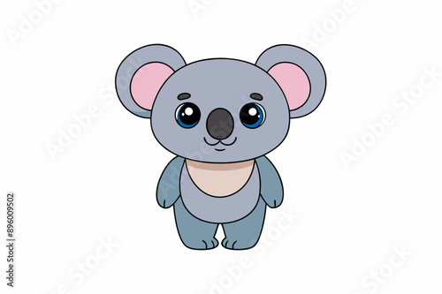 A Koala animal vector illustration photo