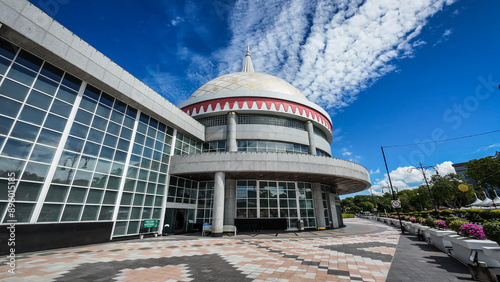 The architecture of Bandar Seri Begawan in Brunei photo