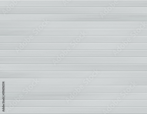 Vector wooden panel background. Horizontal realistic light grey wood grain texture, natural textured white wall, top view of empty wooden floor. Timber planks, textured striped wood surface.