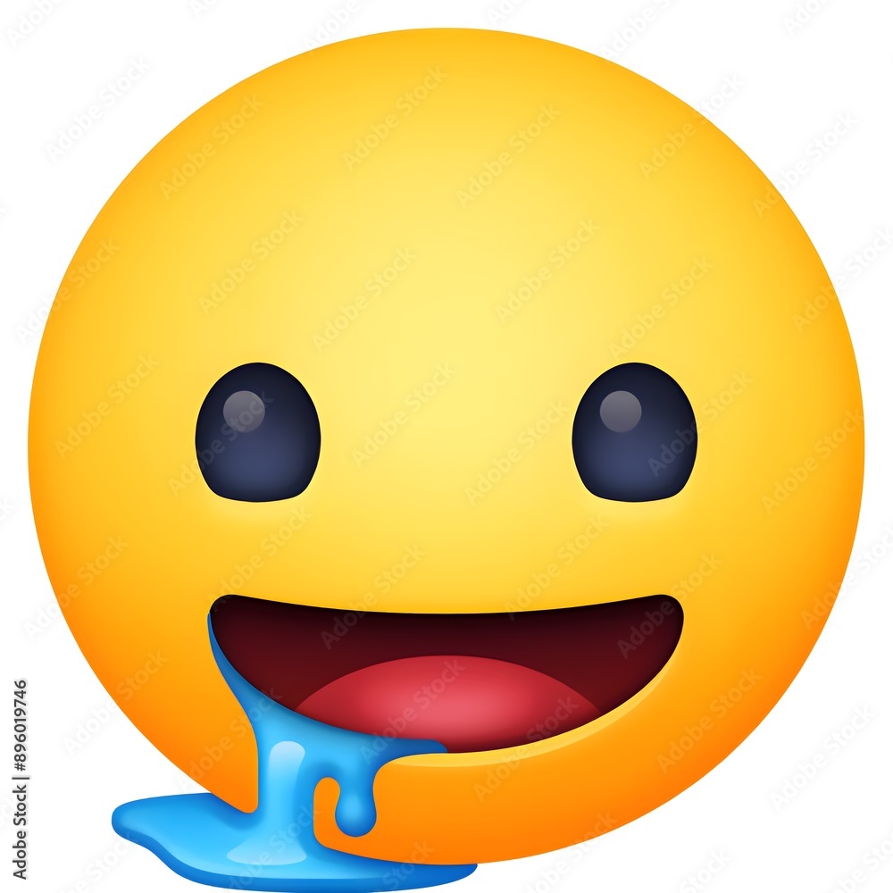 Fototapeta premium Drooling Face