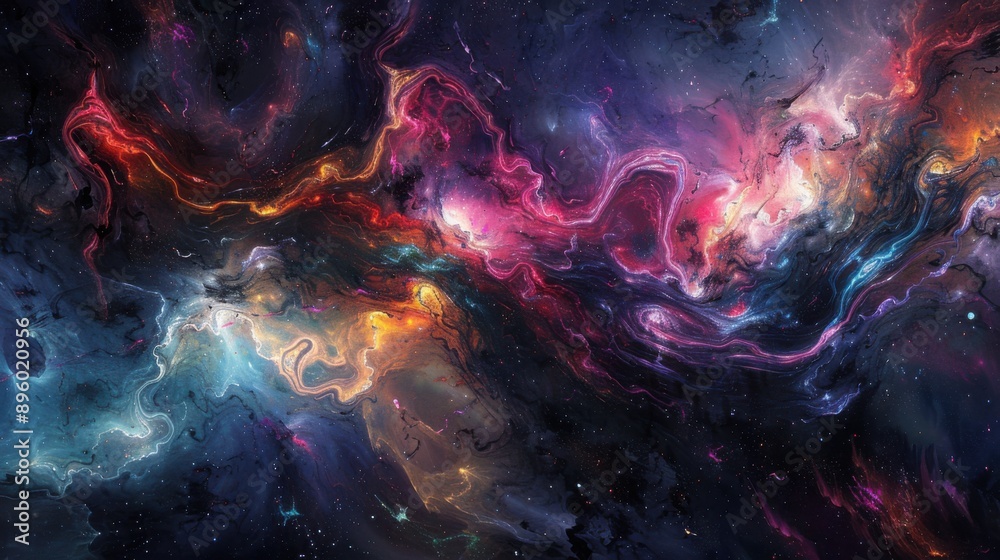Abstract Cosmic Swirls Abstract Cosmic Swirls