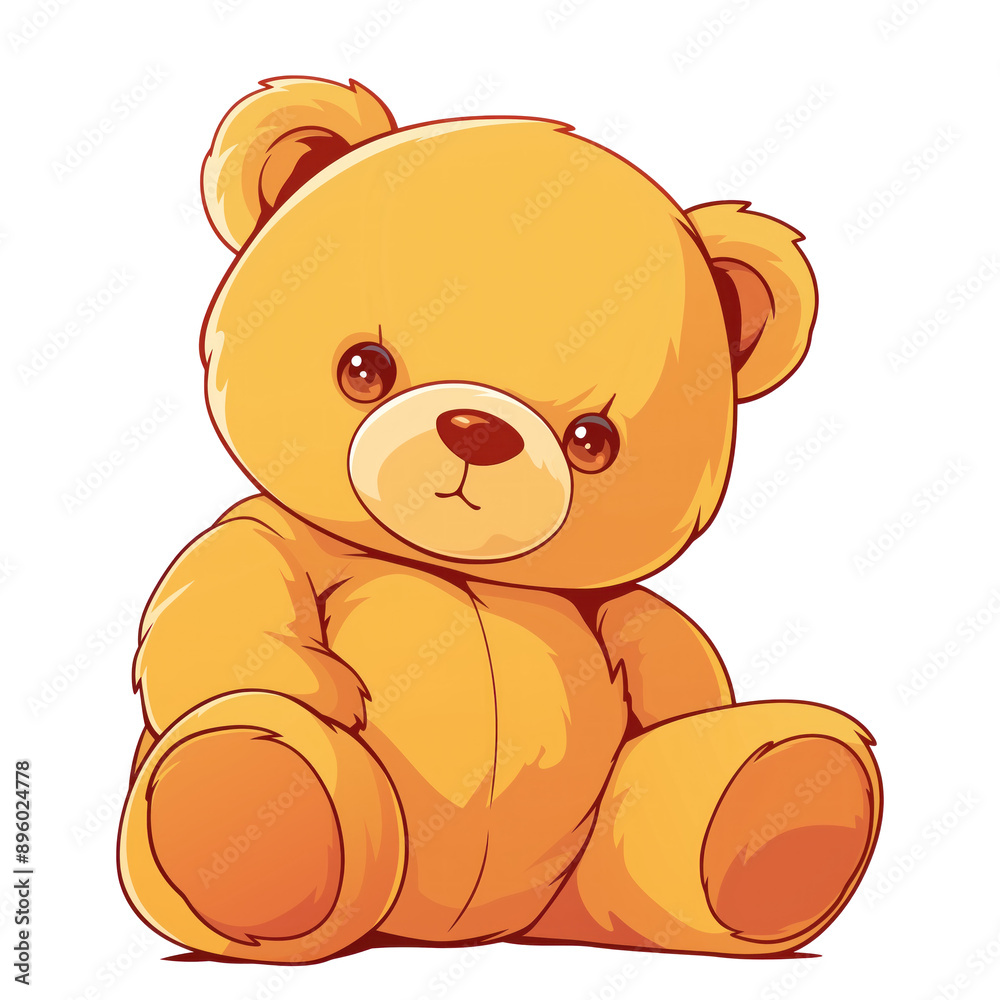 Teddy bear with sad expression Teddy bear with sad expression