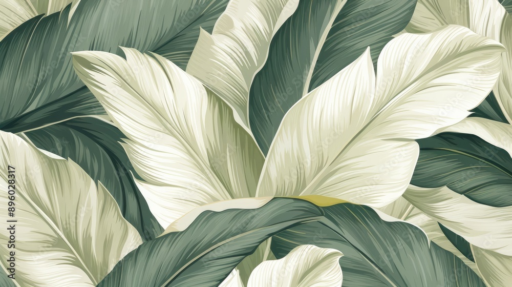banana leaves pattern banana leaves pattern