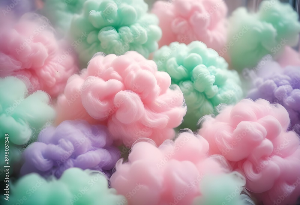 colorful cotton candy colorful cotton candy
