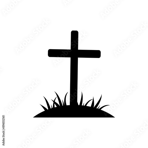 Halloween Gravestone Silhouette