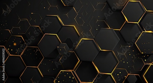 Abstract background with go...