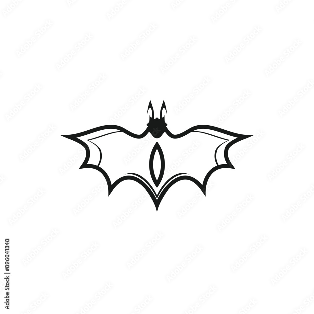 Bat logo design vector with premium illustration and new idea Bat logo design vector with premium illustration and new idea