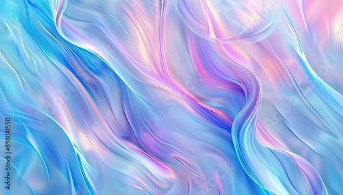 Colorful holographic abstra...