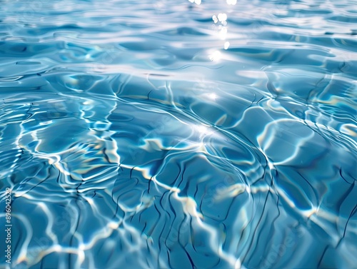 Underwater panorama of swim...