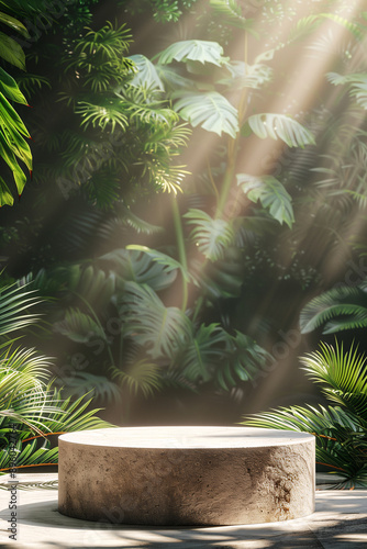 Podium in Jungle 01