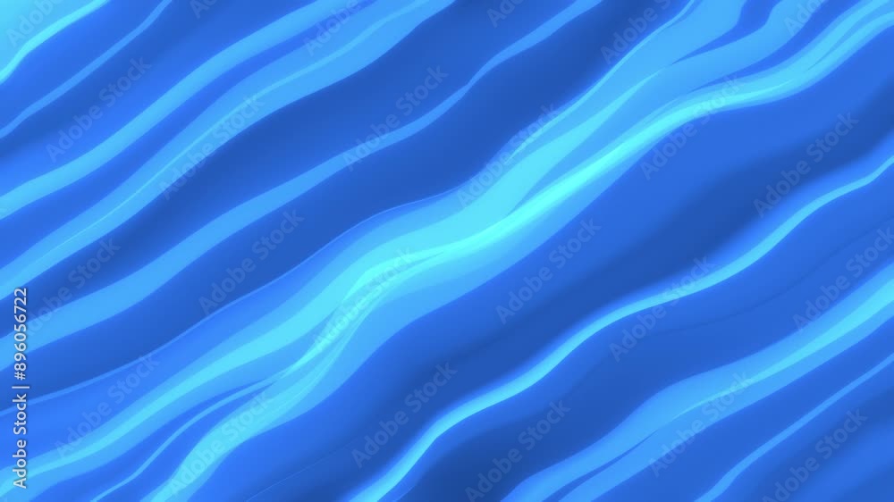 Abstract Blue Lines Waving Background. Abstract Wave. Blue Background. 4K Abstract Blue Lines Waving Background. Abstract Wave. Blue Background. 4K