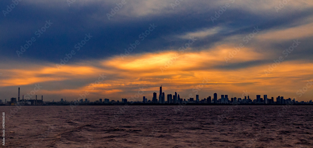 Coast of Buenos Aires as seen from the river. Buenos Aires, Argentina Coast of Buenos Aires as seen from the river. Buenos Aires, Argentina