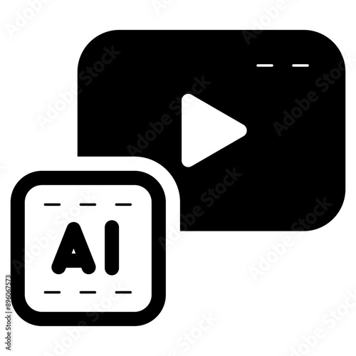 ai video movie icon