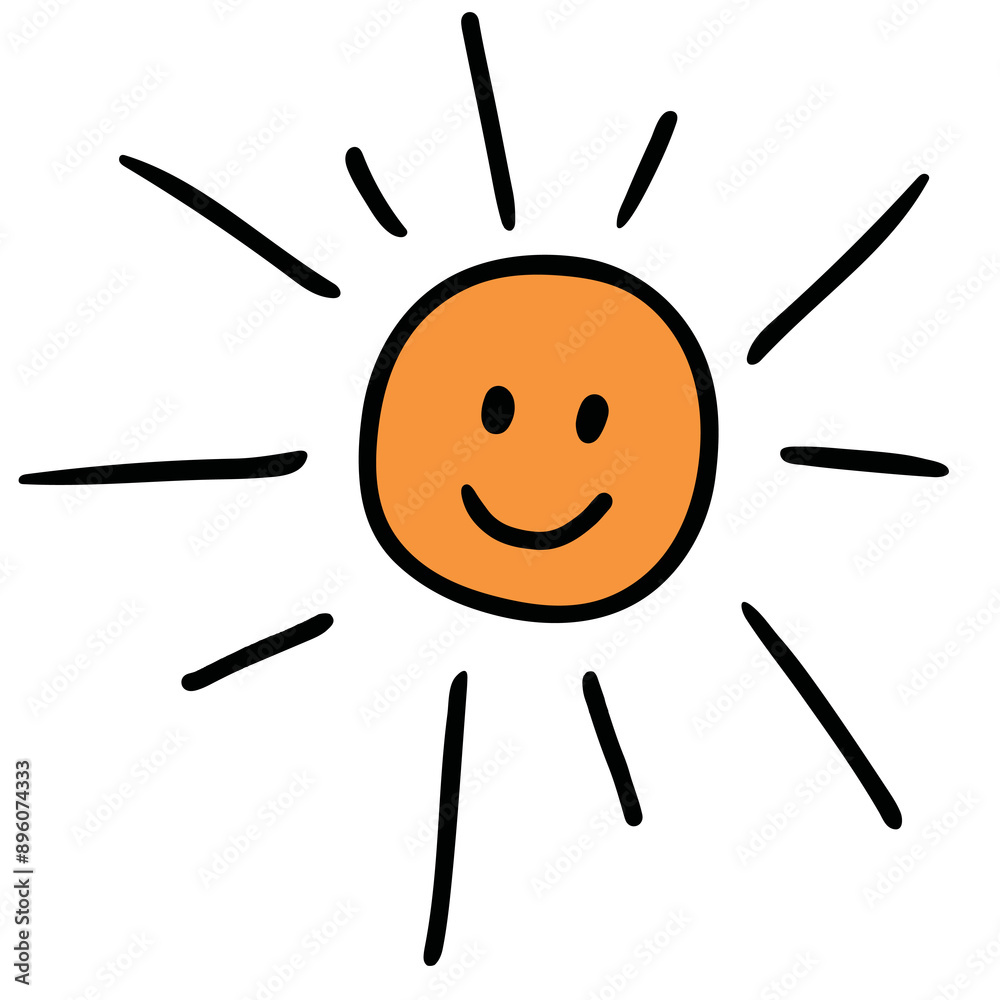 Hand drawn hot sun for spring, summer break, warm weather, season, sky, landscape, cartoon character, comic, mascot, temperature, cute patches, shirt print, emoji, sticker, brooch, family trip, travel Hand drawn hot sun for spring, summer break, warm weather, season, sky, landscape, cartoon character, comic, mascot, temperature, cute patches, shirt print, emoji, sticker, brooch, family trip, travel
