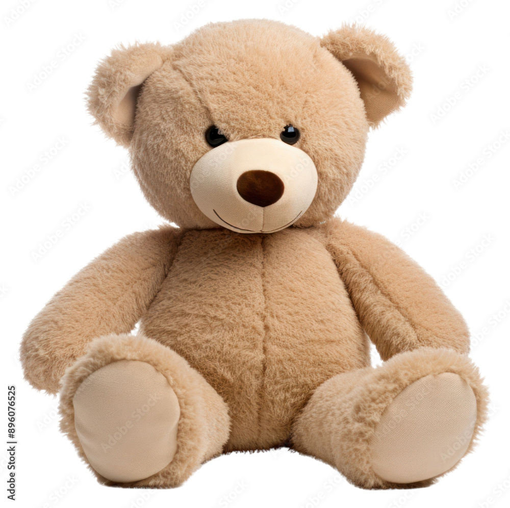 Fototapeta premium PNG Cute plush teddy bear toy
