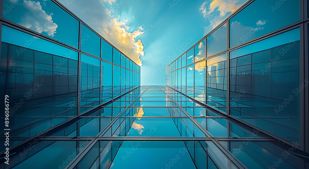 Fototapeta premium Office Building Exterior
