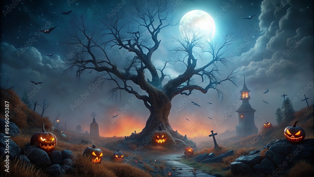 halloween tree background halloween tree background
