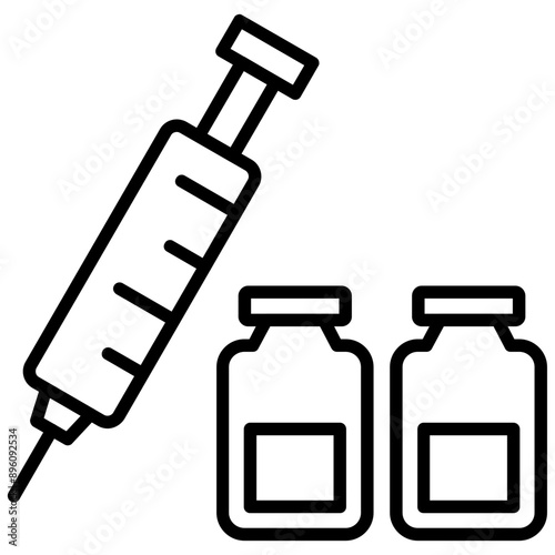 Hepatitis Vaccine Icon