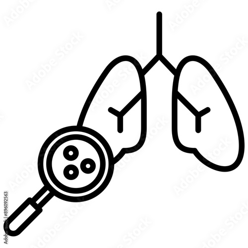 Lung Function Test Icon