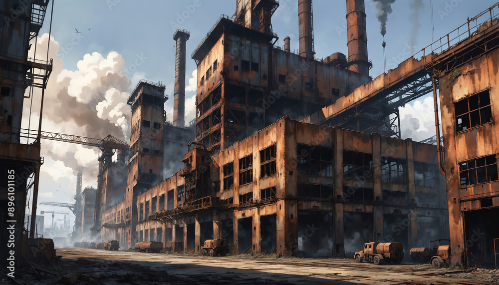 Abandoned Factory Ruins