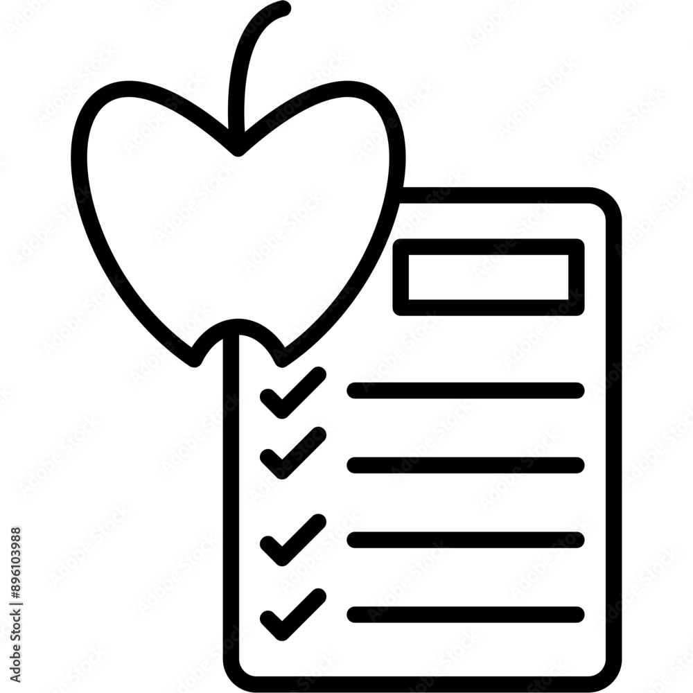 Diet Control Icon Diet Control Icon