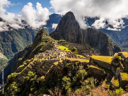 Vászonkép Machu Picchu one of the 7 Wonders of the World