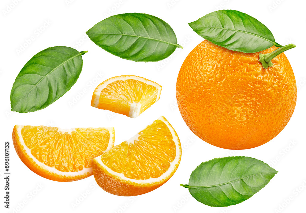 Orange isolated on white background Orange isolated on white background