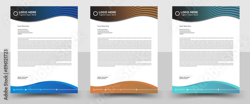 This is a Corporate Business latterhead. All main elements are editable and customizable. Very easy to customize.

