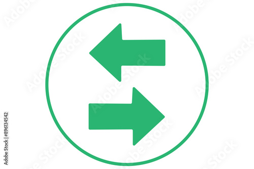 Free Download Arrow icon flat trendy illustration - GFXLoad