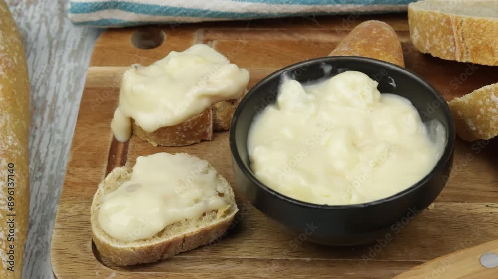 fromage italien gorgonzola et pain, en gros plan fromage italien gorgonzola et pain, en gros plan