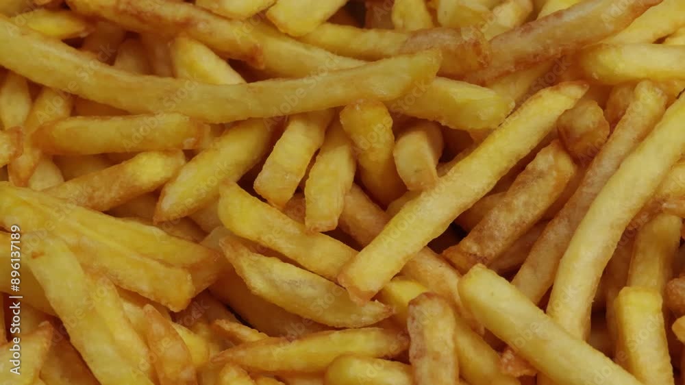 tas de frites, en gros plan tas de frites, en gros plan