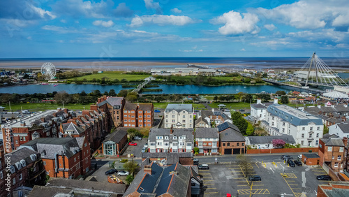 Southport from the air