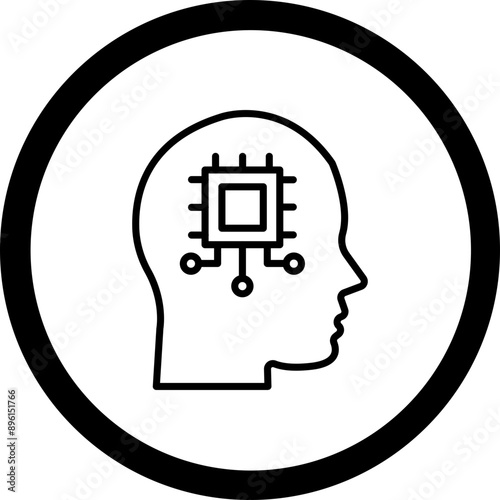 Intelligent Control Icon Design photo