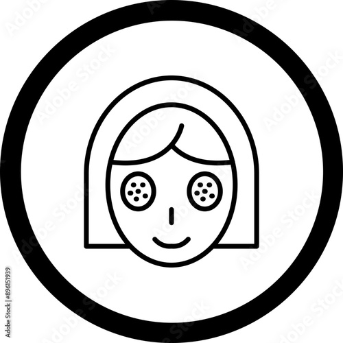 Facial Treatment Icon Design