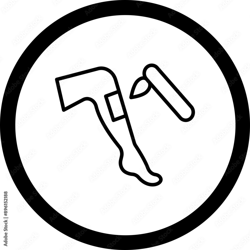 Depilation Icon Design Depilation Icon Design