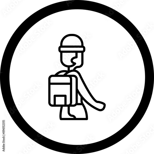 Tourist Icon Design