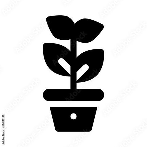 potted glyph icon