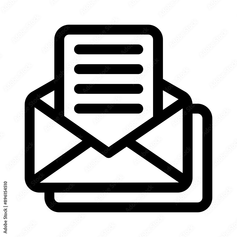 envelope line icon envelope line icon