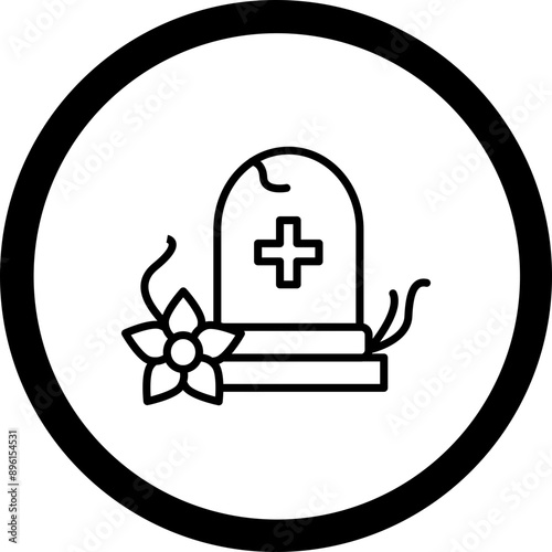Grave Icon Design