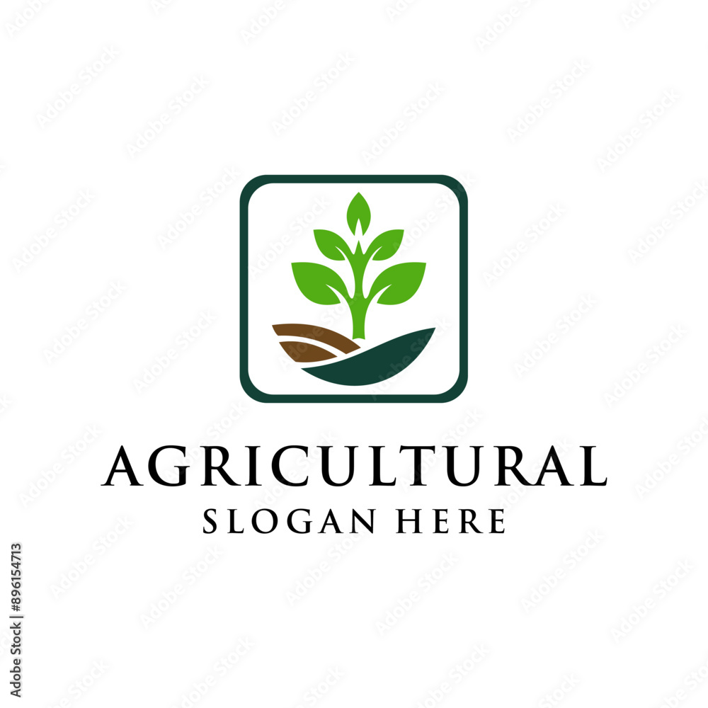 simple agricultural design concept simple agricultural design concept