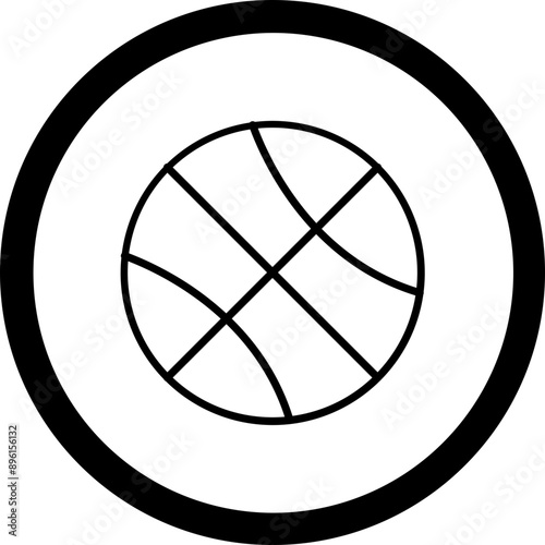 Basketball Icon Design