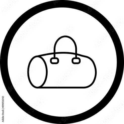 Duffle Bag Icon Design