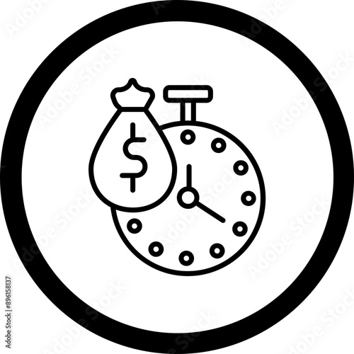 Payment Time Icon Design