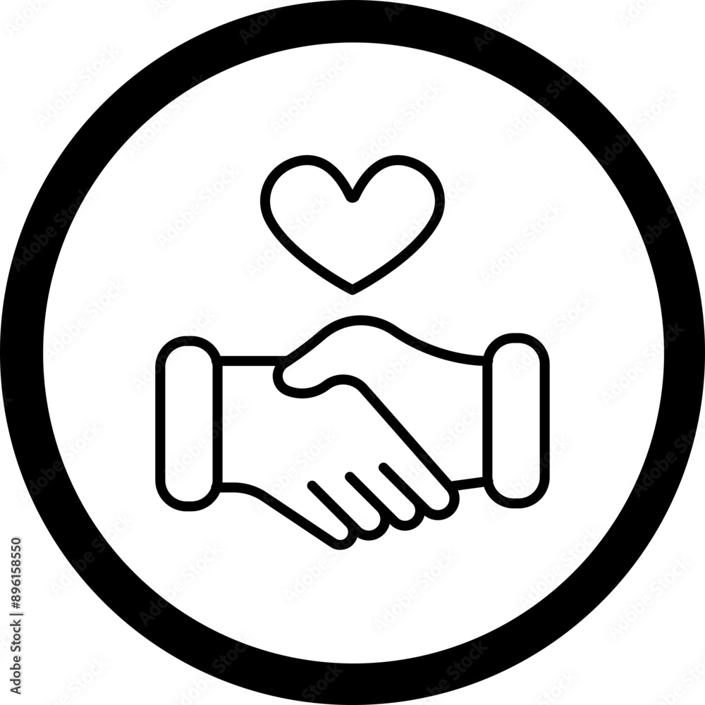 Handshake Icon Design Handshake Icon Design